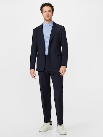 Tommy Hilfiger Tailored Slim fit Overhemd in Blauw