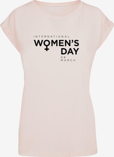 Maglietta 'WD - International Women's Day 2' Merchcode di colore rosé / nero, Visualizzazione prodotti