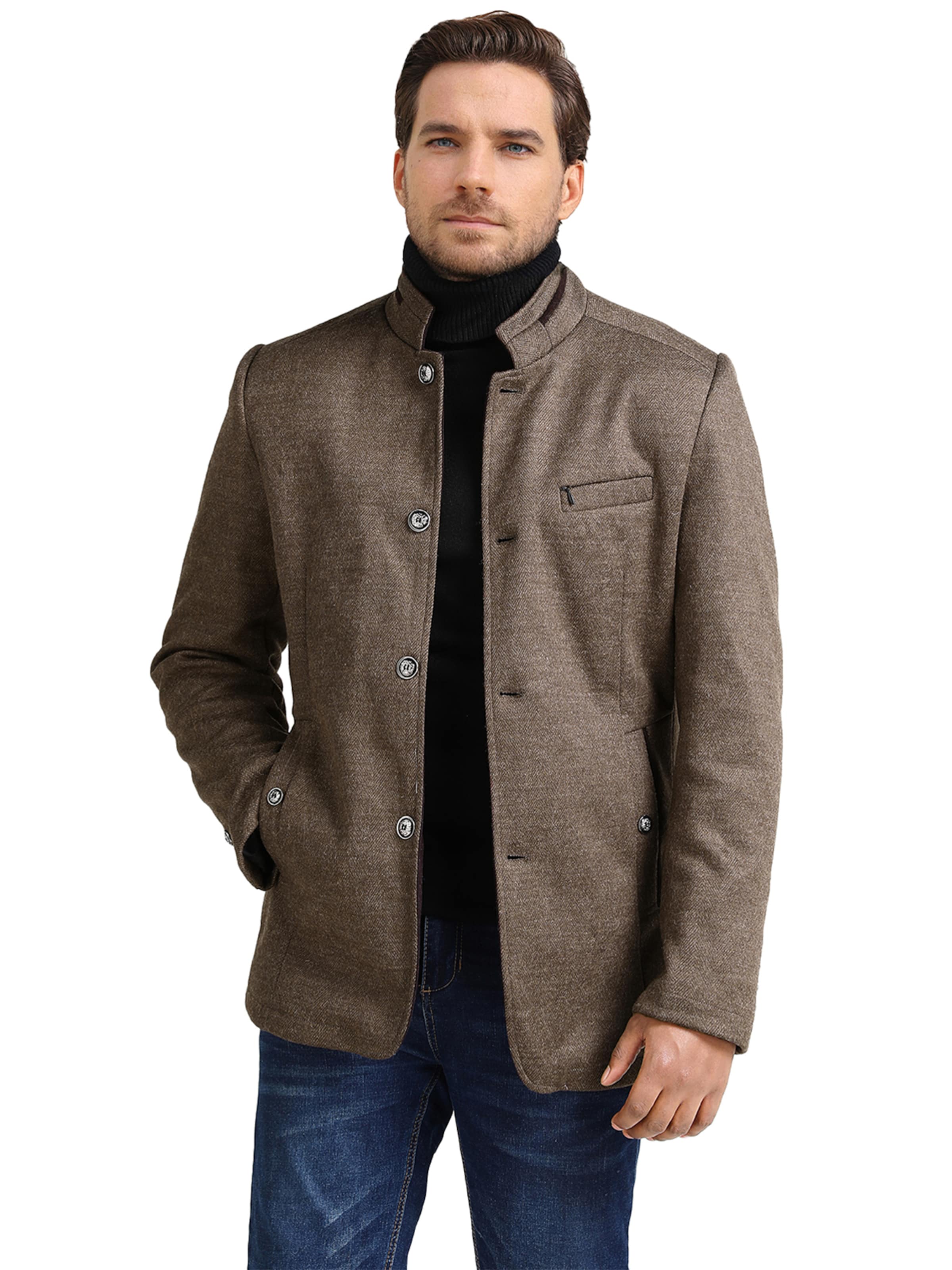 Youthup Winter Coat in Green: front