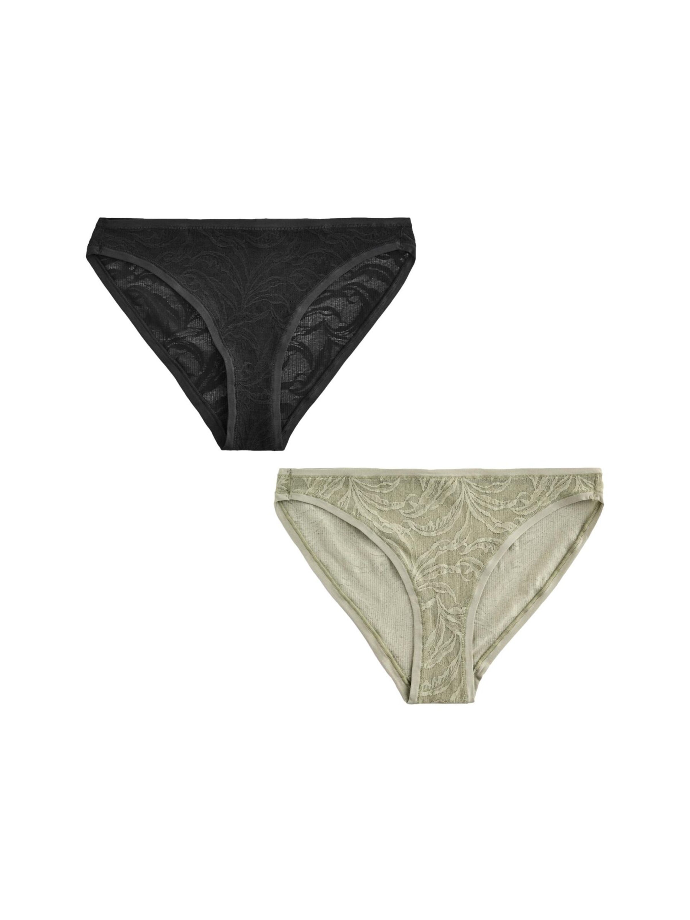 Slip di Next in nero: frontale