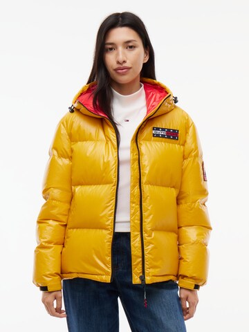 Giacca invernale 'Alaska' di Tommy Jeans in giallo: frontale
