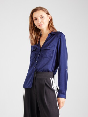 BONOBO Blouse in Blue: front
