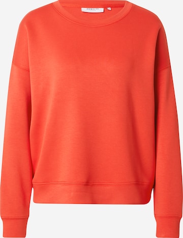 Sweat-shirt 'Ima' MSCH COPENHAGEN en rouge : devant