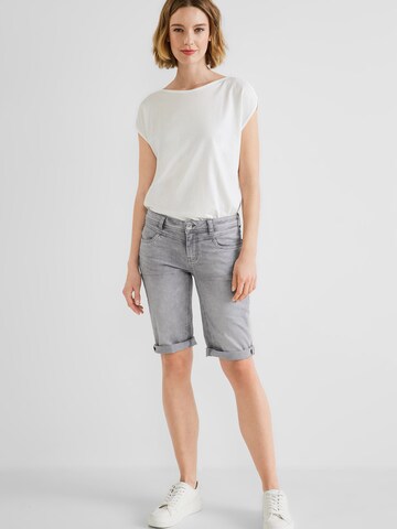 STREET ONE - Slimfit Vaquero en gris