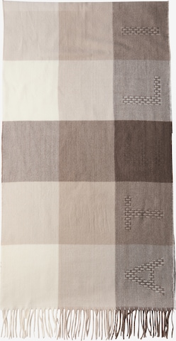 STREET ONE Scarf 'Madras' in Brown: front