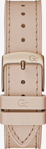 Gc Analog Watch 'Couture Tonneau' in Beige