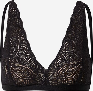 regular Reggiseno 'Luna' di Underprotection in nero: frontale