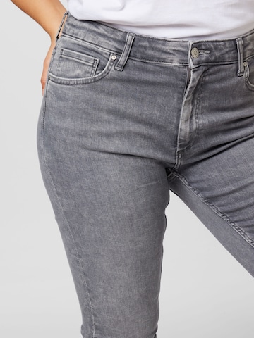 ONLY Carmakoma Skinny Jeans 'WILLY' in Grau