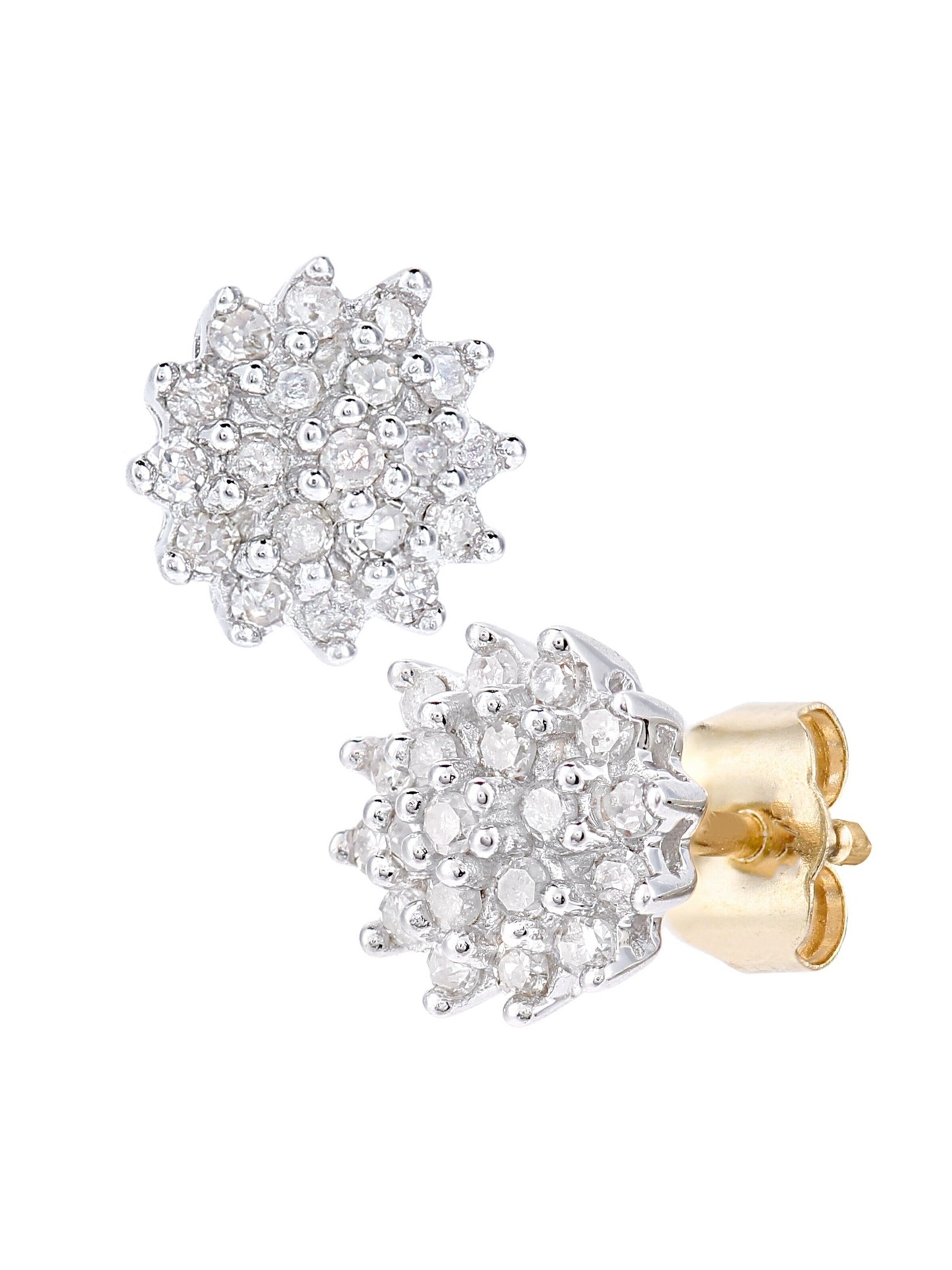 DIAMANT LETERNEL Earrings in One size in Silver, Item view