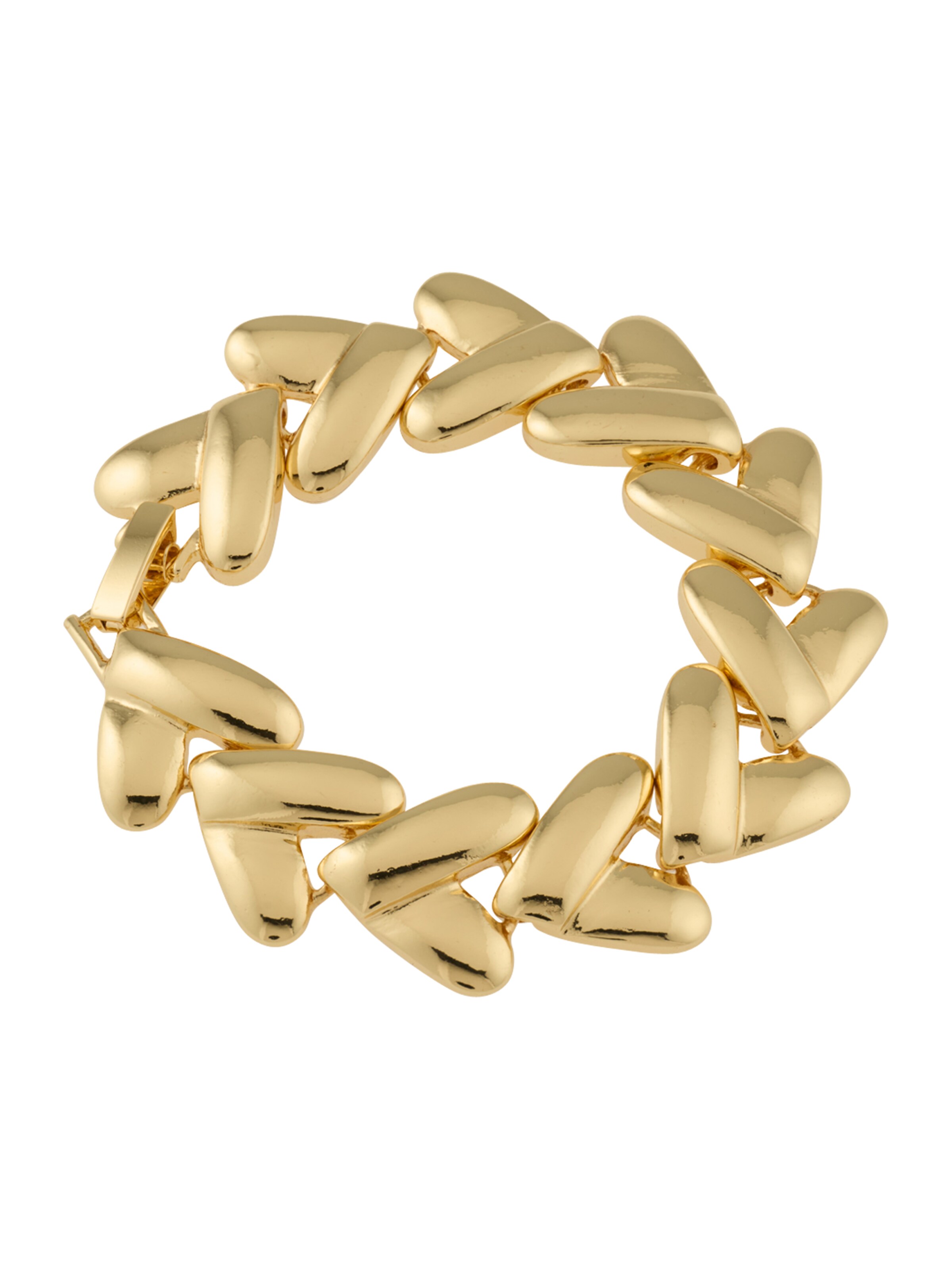 STEVE MADDEN Opaska 'HEART' w kolorze złoty: przód