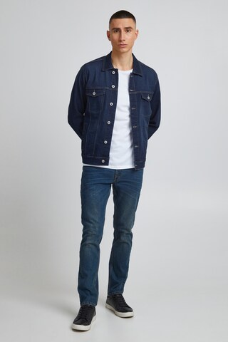 !Solid Between-Season Jacket in Blue