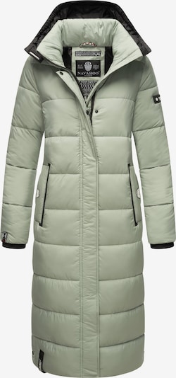 NAVAHOO Zimski kaput 'Isalie' u pastelno zelena / crna, Pregled proizvoda