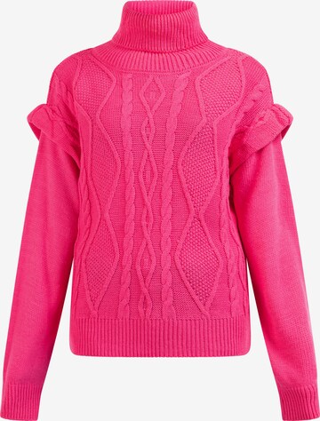 Pull-over 'Blonda' MYMO en rose : devant