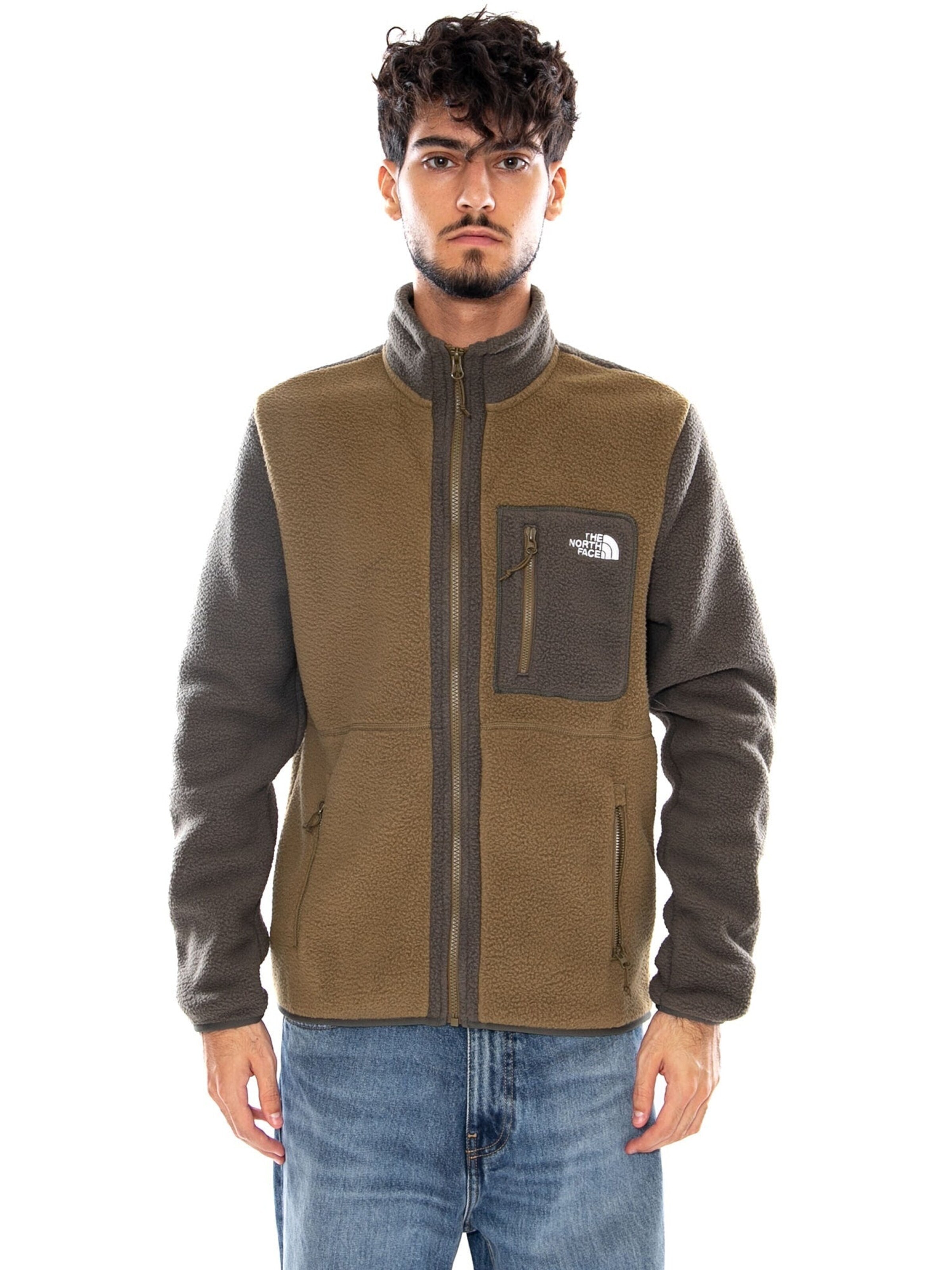 Giacca di felpa 'M YUMIORI FULL ZIP CARAWAY SEED' di THE NORTH FACE in marrone