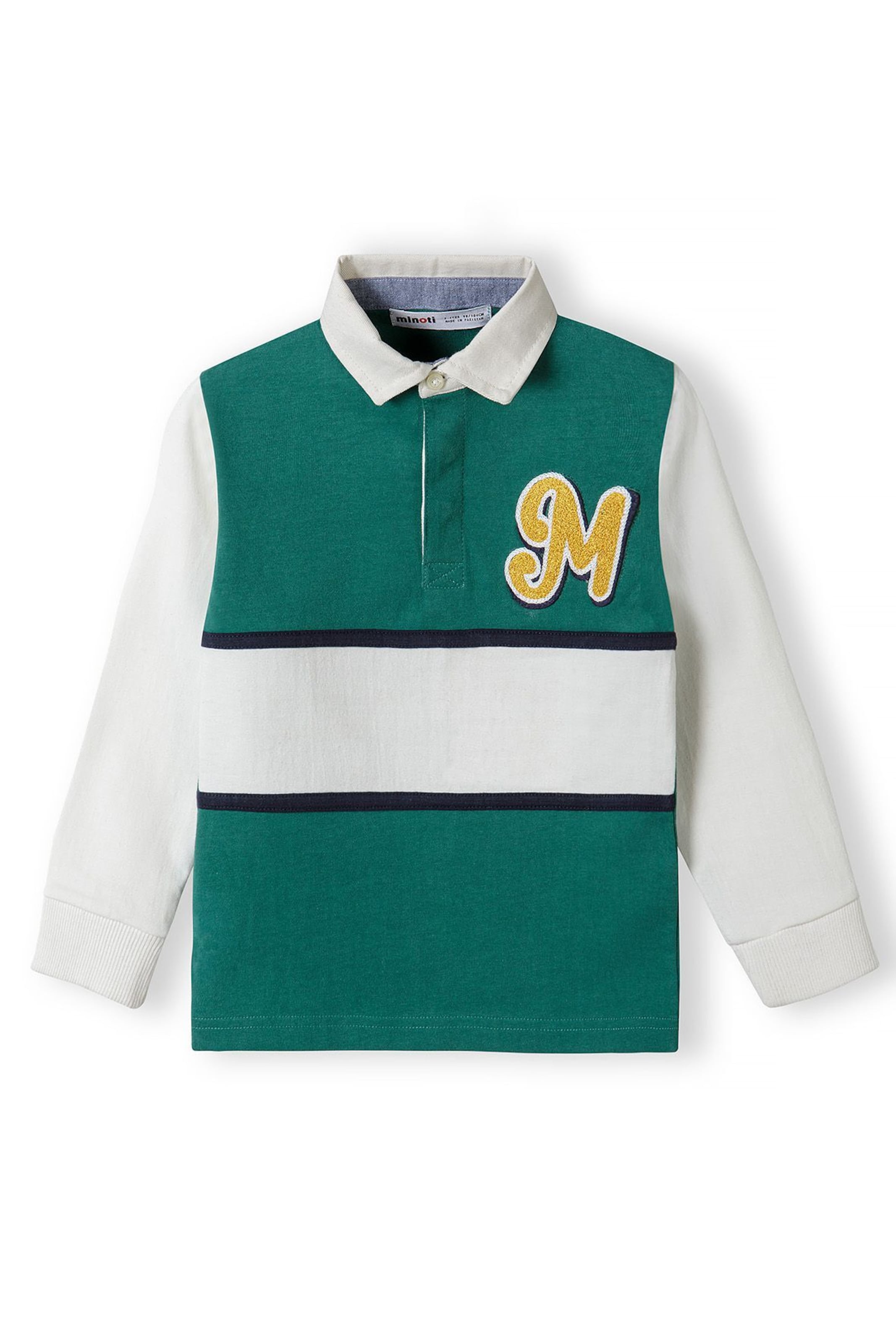 MINOTI - Camiseta en verde: frente