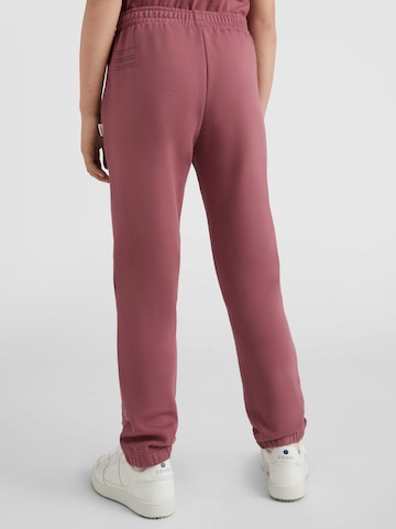 Tapered Pantaloni di O'NEILL in rosso