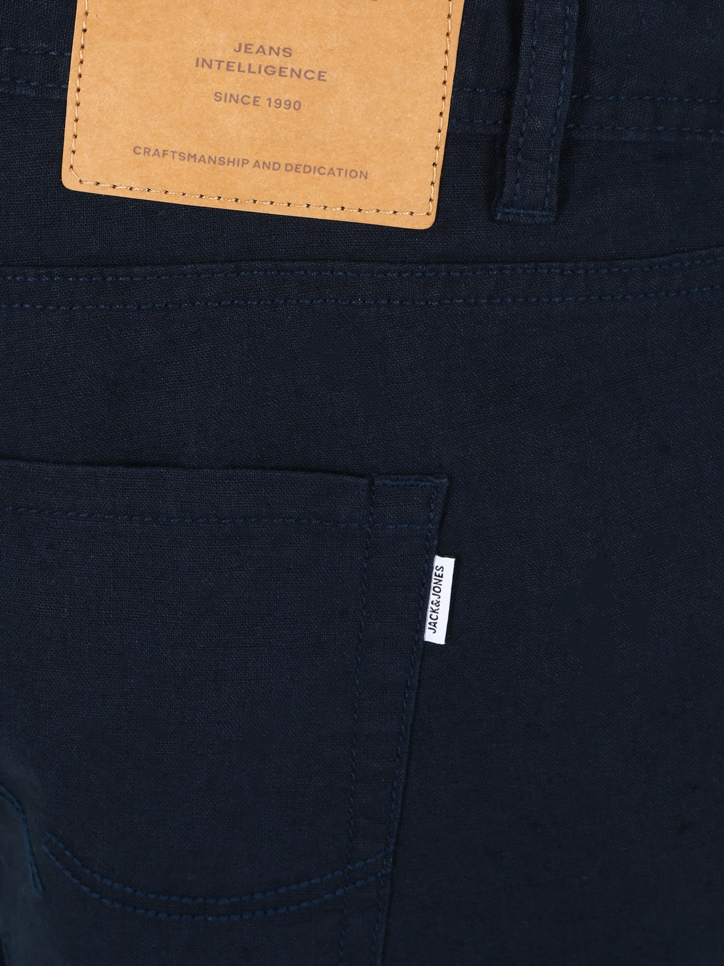 mėlyna Jack & Jones Plus Standartinis Kelnės 'STRICK'