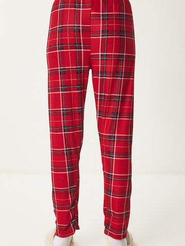 Happiness İstanbul Spodnji del pižame | rdeča barva