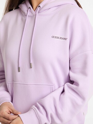 GUESS JEANS Sweatshirt in Purple