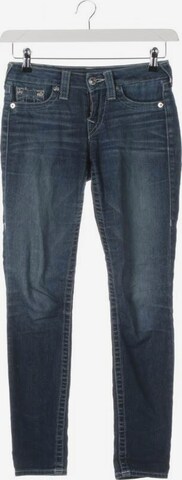 True Religion Jeans in 25 in Blue: front