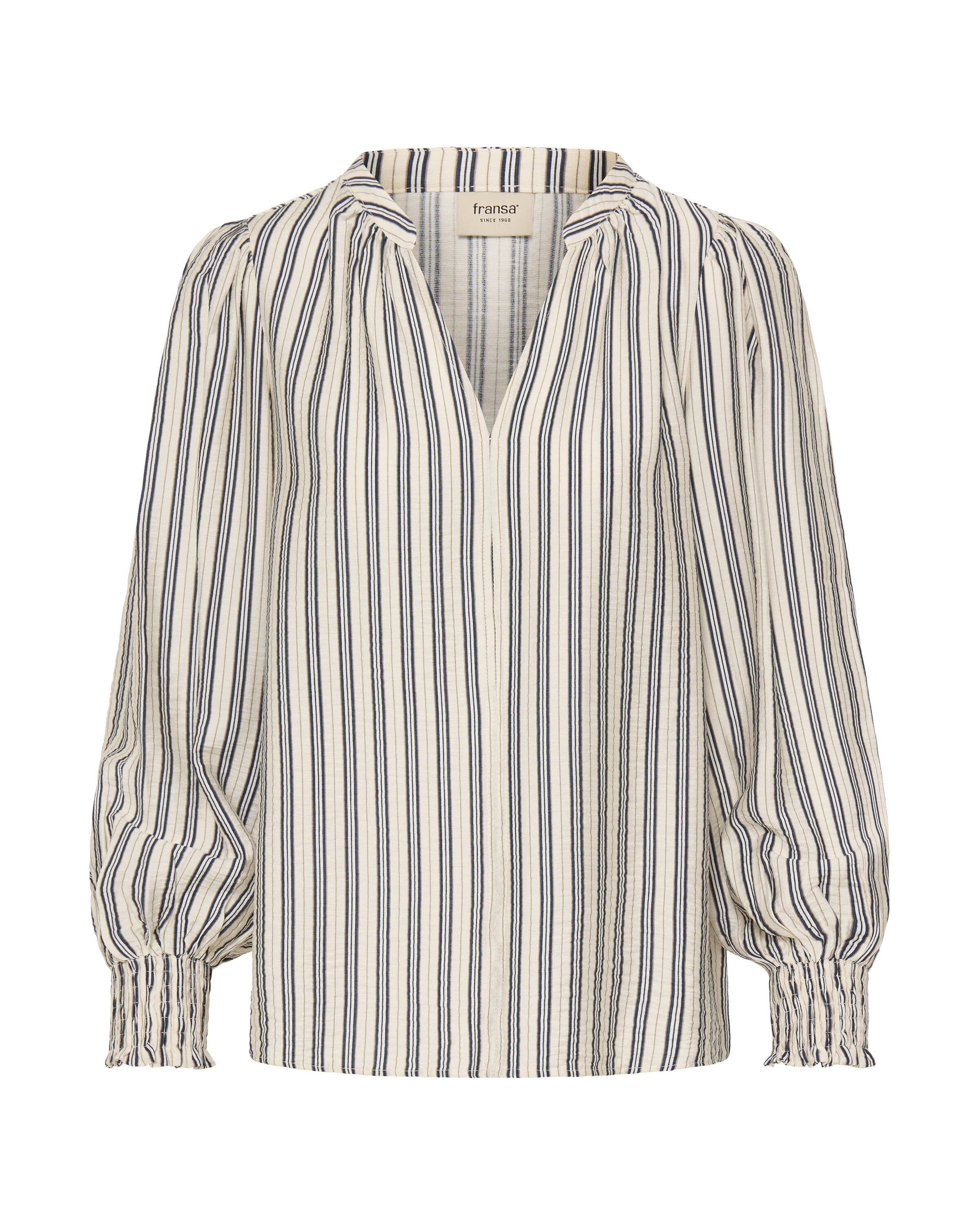 Fransa Bluse 'FRKAMILIA' in Blau: Vorderseite