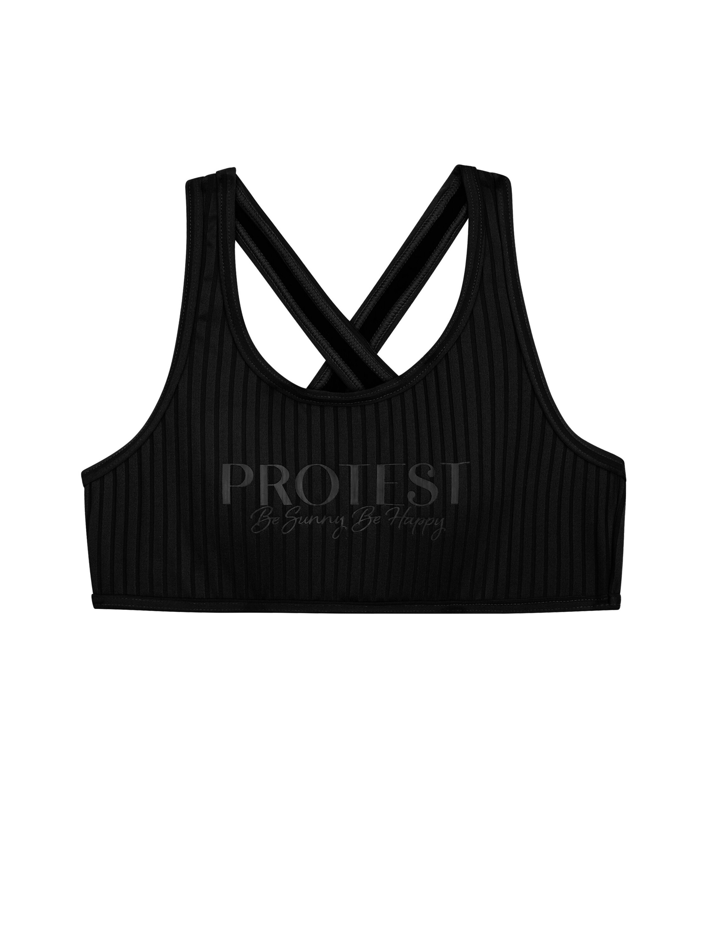 PROTEST Bustier Bikini 'PRTMoon JR'‌‌‌‌‌ in Schwarz