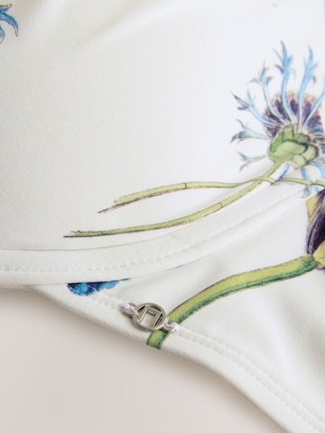Next T-shirt Bikini top in Blue