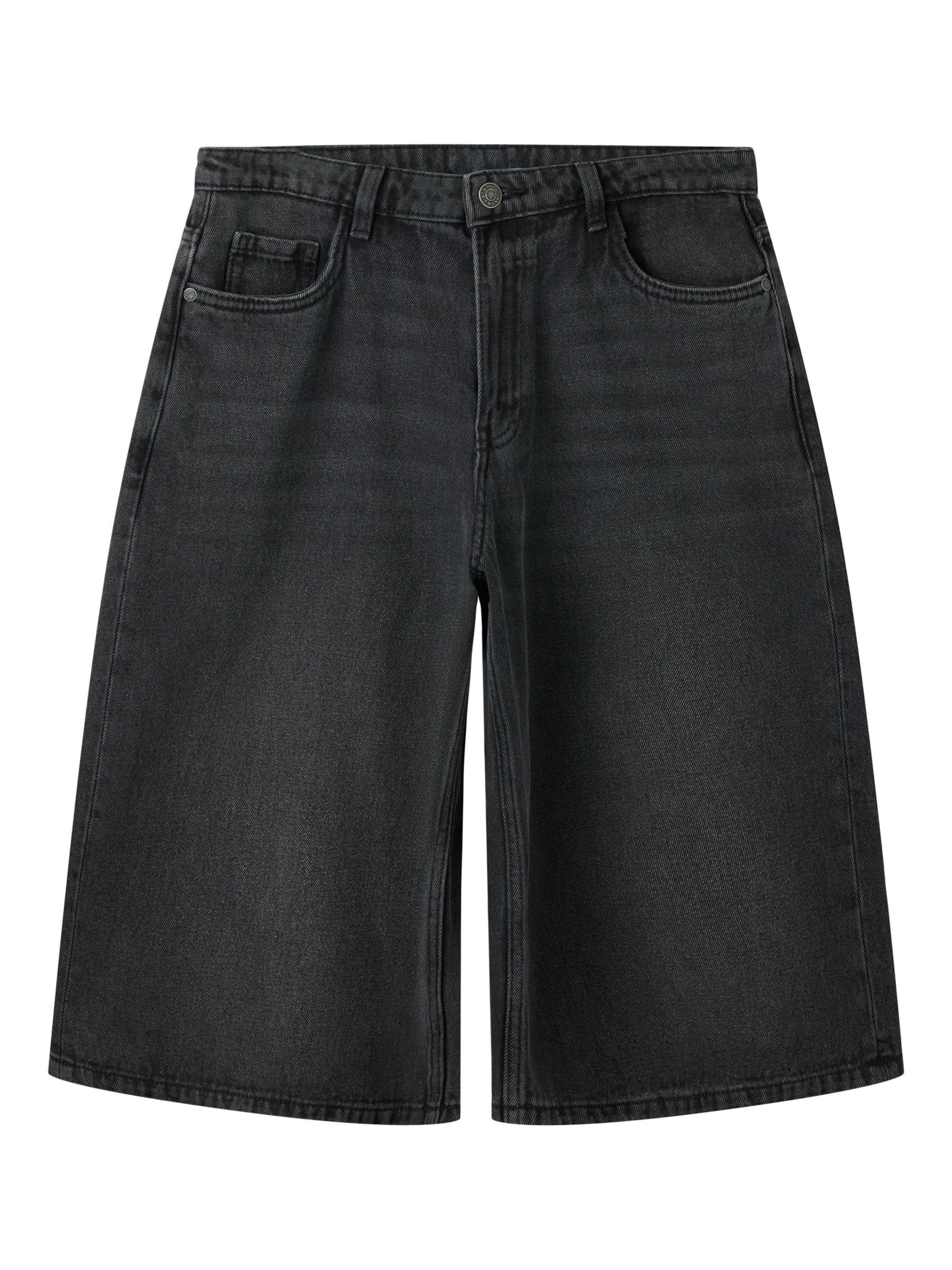 Loosefit Jeans di TWO SOON in nero: frontale