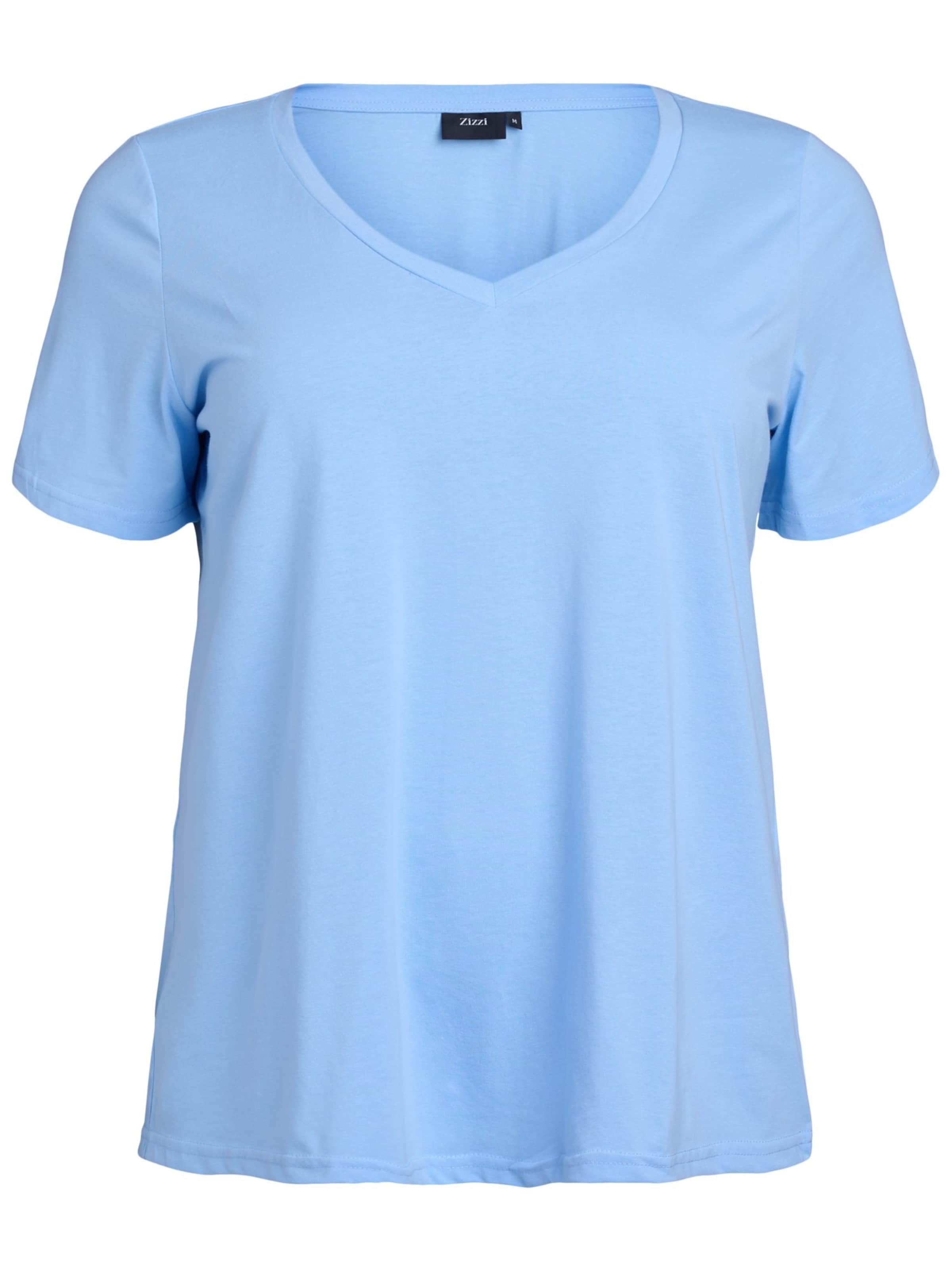 Zizzi Tričko 'Mkatja' - Modrá: predná strana