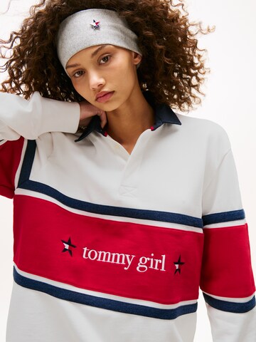 Sweat-shirt Tommy Jeans en blanc
