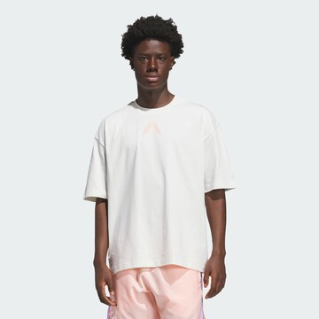 ADIDAS PERFORMANCE Funktionsshirt 'Anthony Edwards Believe That' in Weiß