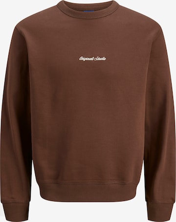 JACK & JONES Свитшот 'JORNorrebro' в Коричневый: спереди