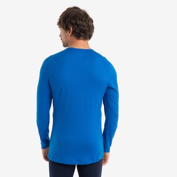 mėlyna ICEBREAKER Sportiniai apatiniai marškinėliai '200 Oasis'