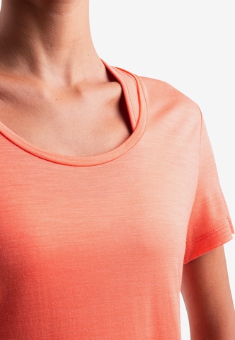 ICEBREAKER Funkcionalna majica 'Cool-Lite Sphere III' | oranžna barva