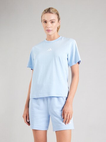 ADIDAS SPORTSWEAR Функциональная футболка в Синий: спереди