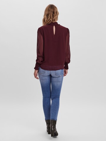 VERO MODA Blouse 'Smilla' in Red