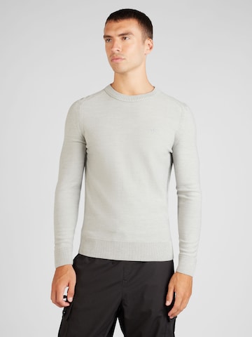 BOSS Sweater 'Avac' in Grey: front