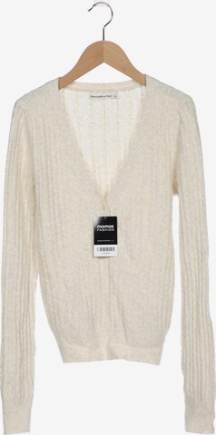 Abercrombie & Fitch Sweater & Cardigan in S in White: front