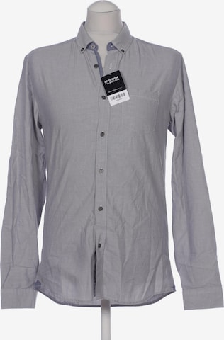 Jules Button Up Shirt in M in Grey: front