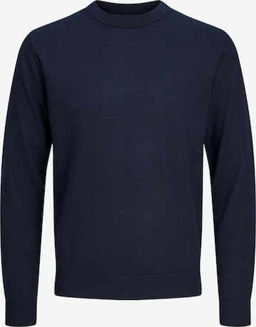 JACK & JONES Sweter w kolorze niebieski: przód