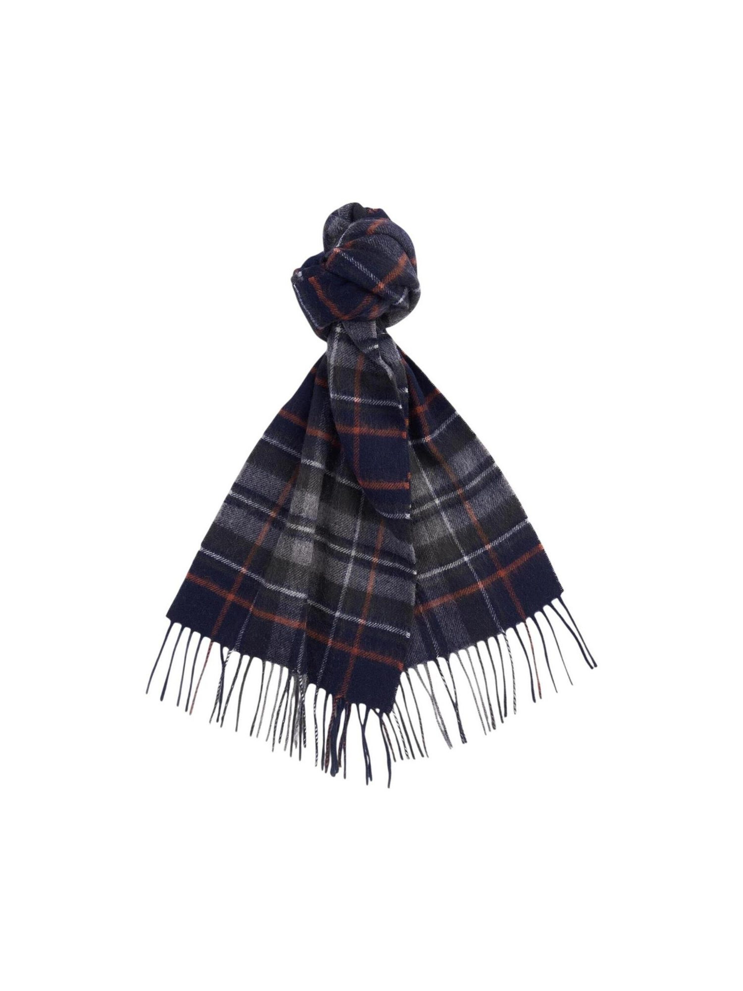 Sciarpa 'NEW CHECK TARTAN SCARF USC0137' di Barbour in blu