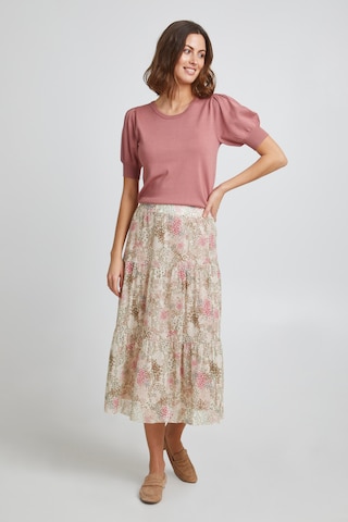 Fransa Skirt in Beige