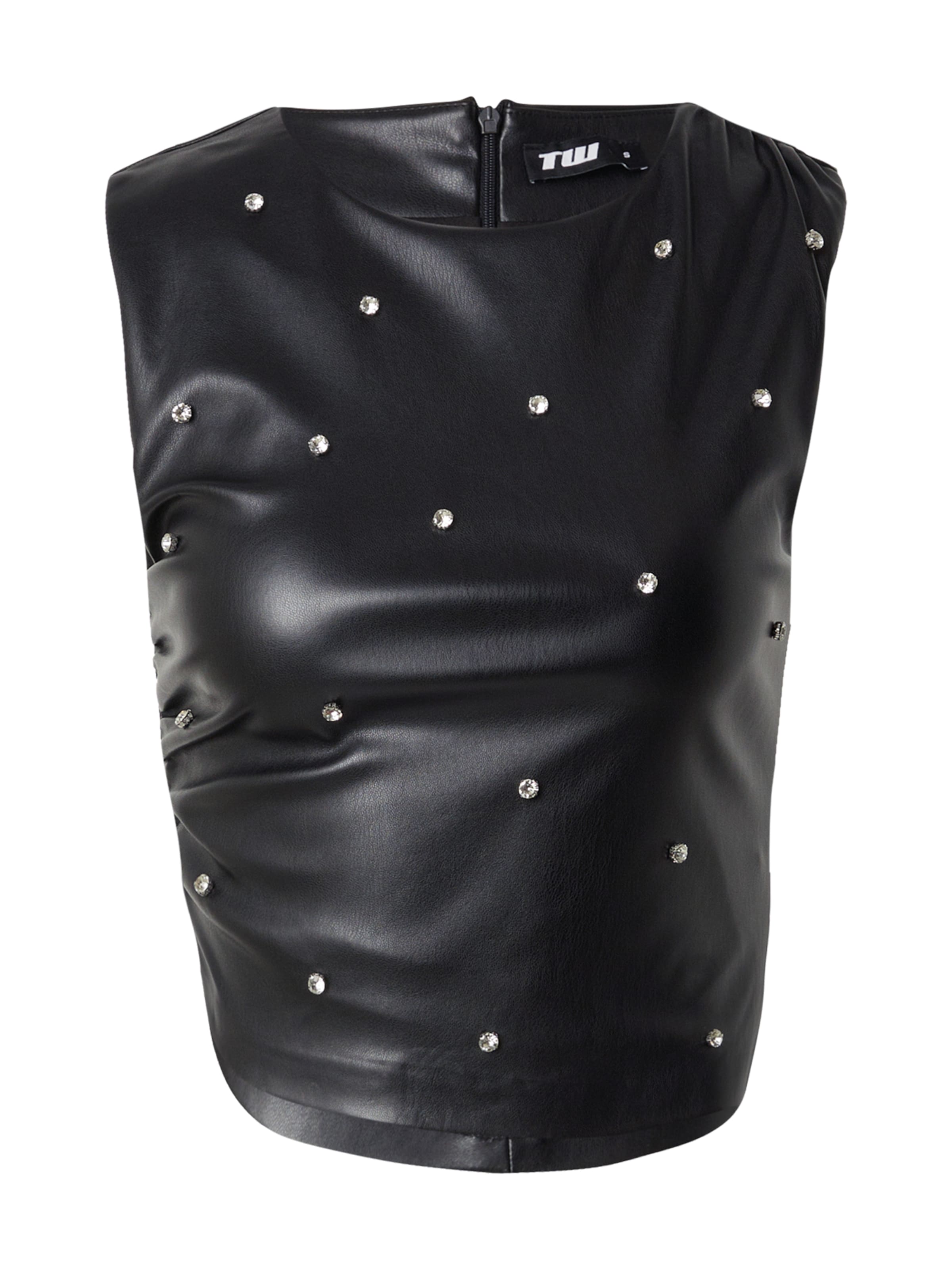 Tally Weijl - Top em preto: frente