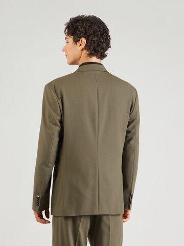 HUGO Regular fit Business-colbert 'Kris231X' in Groen: terug