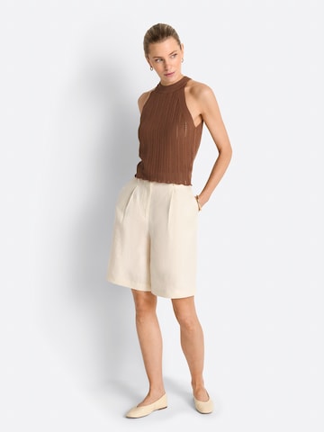 Top di Rich & Royal in marrone