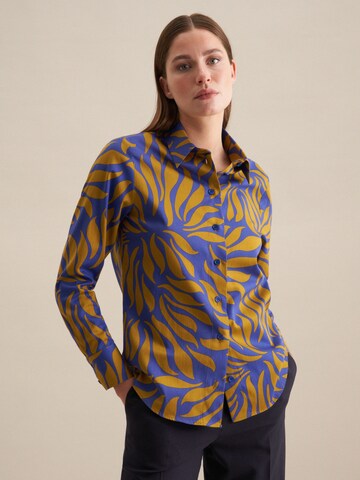 SEIDENSTICKER Blouse in Blue: front