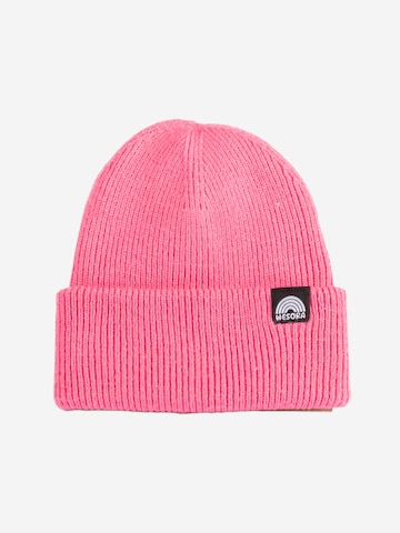 WESORA GmbH Beanie 'Mütze - Recyceld' in Pink: front