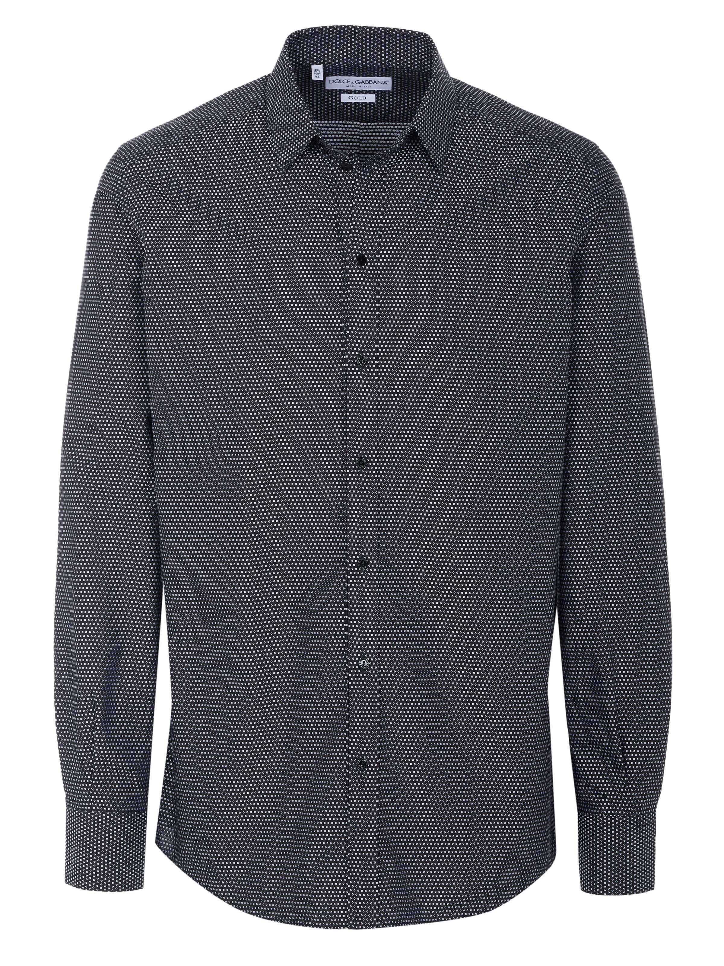 DOLCE & GABBANA Shirt 'Dolce & Gabbana Hemd'‌‌‌‌ in M in schwarz, Produktansicht