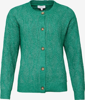 VICCI Germany Knit Cardigan in Green: front