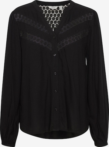 b.young Bluse 'Habine' in Schwarz: Vorderseite